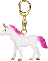 Llavero unicornio rosa neón mojo