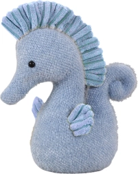Peluche Caballito de mar azul 25 cm