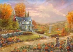 Puzzle Otoño en Apple Hill 500 piezas