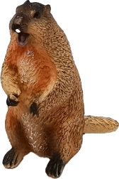 Figura de marmota 7,5 cm