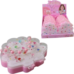 Juego de anillos para niñas, 12 uds en caja de regalo