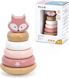 Pirámide apilable de madera zorro PolarB de VIGA