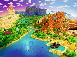 puzle Ravensburger Minecraft World de 1500 piezas