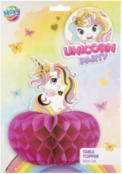 Decoración de mesa unicornio 20 cm