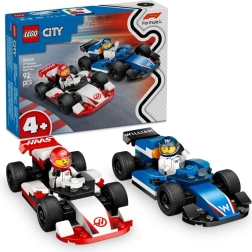 LEGO City 60464 Coches de carreras F1 Williams Racing y Haas F1