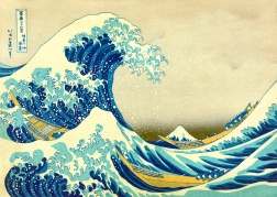Puzzle ENJOY – Katsushika Hokusai: La gran ola de Kanagawa (1000 piezas)