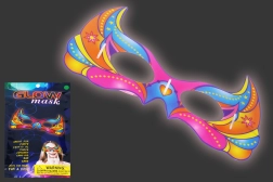 Máscara luminosa para fiestas