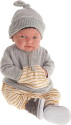 Muñeca bebé realista Pipo 40 cm