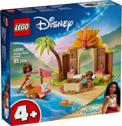 LEGO Disney Vaiana Casa del pueblo y barco