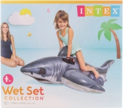 Tiburón inflable para nadar INTEX