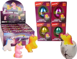 Huevo creciente con unicornio para agua 6 cm – 4 colores