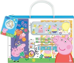 Divertida bolsita con cierre con estuche Peppa Pig