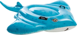 Colchoneta inflable mantarraya con asas 185 × 145 cm