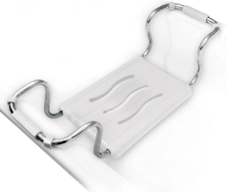 Asiento para bañera con ancho ajustable de 42,5–65 cm, capacidad de carga 120 kg