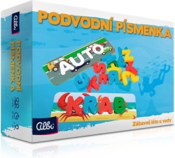 Letras submarinas: juego educativo acuático para piscina