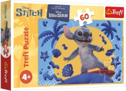 puzzle día con Stitch 60 piezas