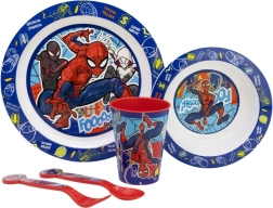 Juego de comedor infantil 5 en 1 SPIDERMAN (STOR)