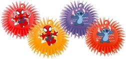 Balón de goma con pelo 230 mm – SPIDEY y STITCH (mix de motivos)