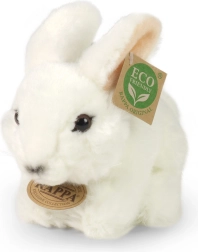 Conejito de peluche blanco 18 cm ECO-FRIENDLY