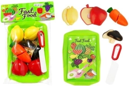 Frutas y verduras para cortar – set infantil