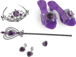 Set de princesa con accesorios morado