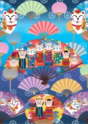 Puzzle Mundo Kokeshi 1000 piezas
