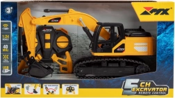 Excavadora RC 1:24 con control de 5 canales