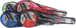 Juego de raquetas de bádminton en funda