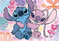 Puzzle Disney Stitch y Angel de 300 piezas