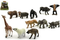 Animalitos safari ZOO – figuras de plástico de 10 cm, surtido de especies