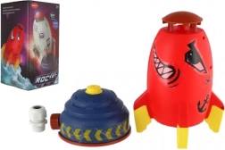 Aspersor cohete de agua para jardín para niños