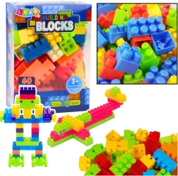 Juego de construcción Set Educativo Colorido 60 piezas