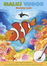 Pintar con agua A5 – mundo marino