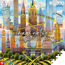 Puzzle GOOD LOOT Tytus Brzozowski – Nueva York 1000 piezas