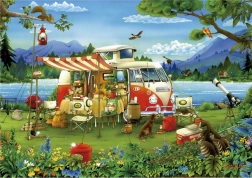 Puzzle Educa Camping 1000 piezas