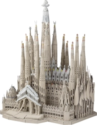 Rompecabezas metálico 3D Sagrada Familia – serie premium Metal Earth