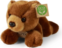Osito de peluche marrón tumbado 20 cm eco‑friendly
