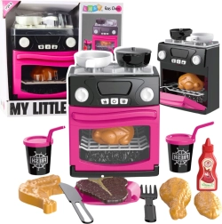 Cocina infantil con horno My Little Home – rosa con luces y sonidos