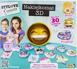 Máquina 3D de pegatinas de Epee – creadora de pegatinas