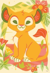 Puzzle RAVENSBURGER Simba de 300 piezas