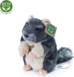 Chinchilla de peluche 15 cm ecológica