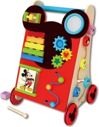 Andador multifuncional de madera Mickey