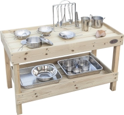 Mostrador de cocina de madera Classic World EDU
