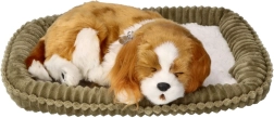 Cachorrito respirante Cavalier King Charles Spaniel – juguete de peluche realista
