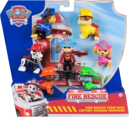 Patrulla Canina pack múltiple de figuras de bomberos