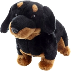 Perro salchicha de peluche 30 cm ecológico
