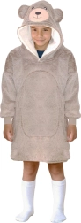 Manta sudadera calentita de TV con capucha para niños OSO 7–12 años Cozy Noxxiez