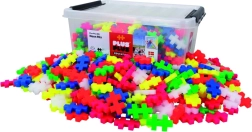 Set de construcción creativo Plus-Plus BIG Neon 400 piezas
