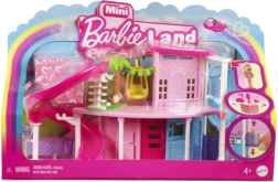 MATTEL mini BARBIE land casita para muñecas con muñeca, mascota, ascensor y piscina