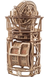 Ugears modelo mecánico de madera de mecanismo de reloj con tourbillon